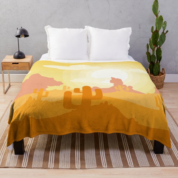 Item preview, Cactus Desert Mountains Landscape designed and sold by papa-pedro.