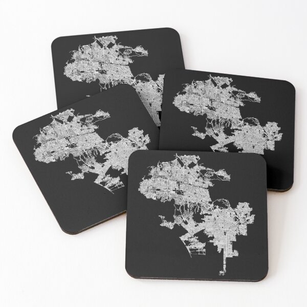 Item preview, Los Angeles, California, USA Street Network Map Graphic designed and sold by ramiro.