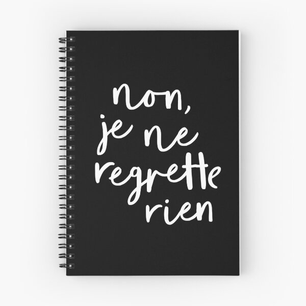 Artikelvorschau, Nicht, Je Ne Regrette Rien entworfen und verkauft von MotivatedType.