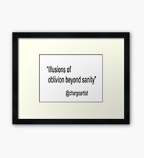 20150824 no. 67 Framed Print