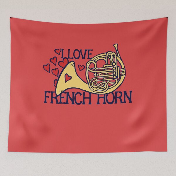 Item preview, I love french horn designed and sold by FrictionMaxxing.