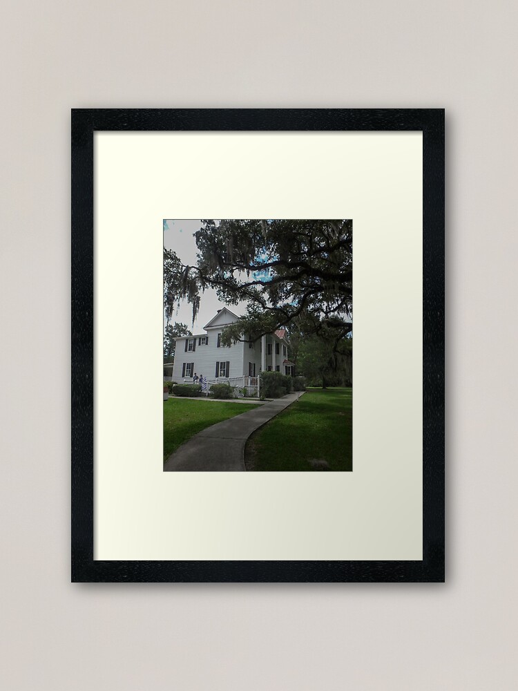 Thumbnail 1 of 7, Framed Art Print, Frampton House SC designed and sold by designingjudy.