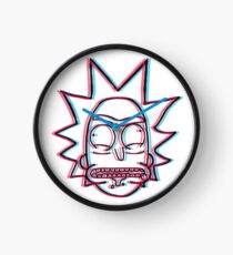 3d Rick Sanchez from Rick and Mortyâ„¢ Clock