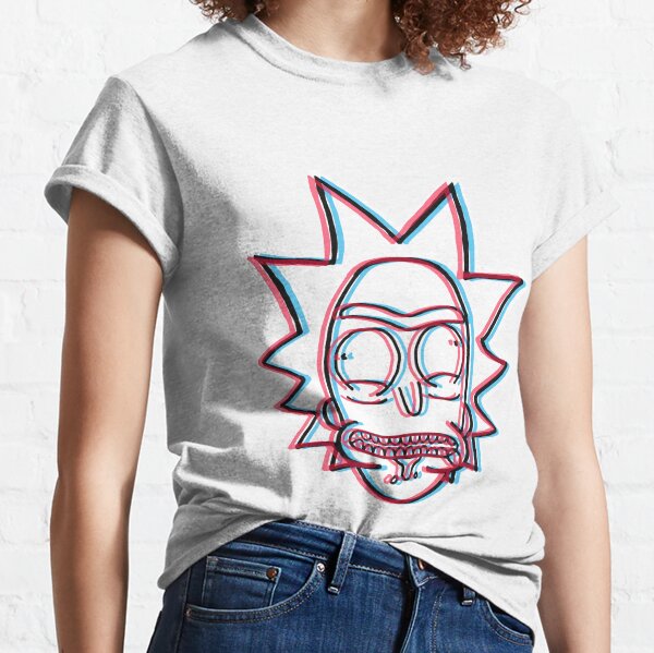 camisas de rick y morty para mujer