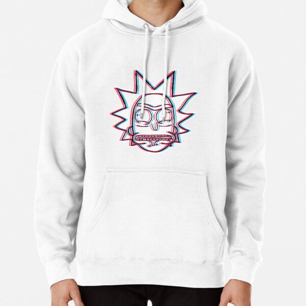 3d Rick Sanchez from Rick and Morty™ Pullover Hoodie