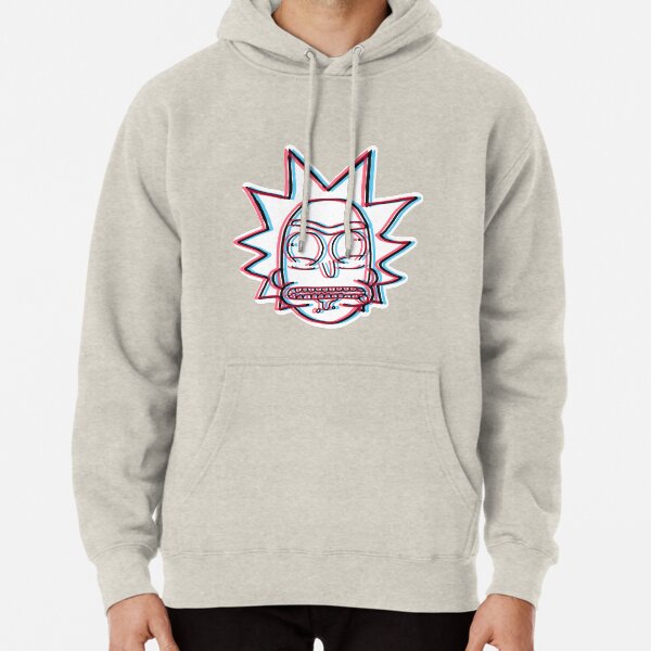 3d Rick Sanchez from Rick and Morty™ Pullover Hoodie