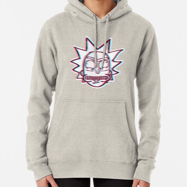 3d Rick Sanchez from Rick and Morty™ Pullover Hoodie