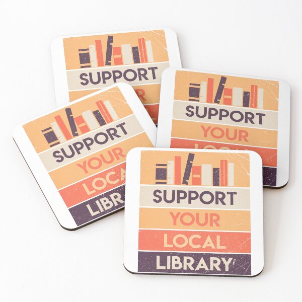 Item preview, Support your local library designed and sold by kolbasound.