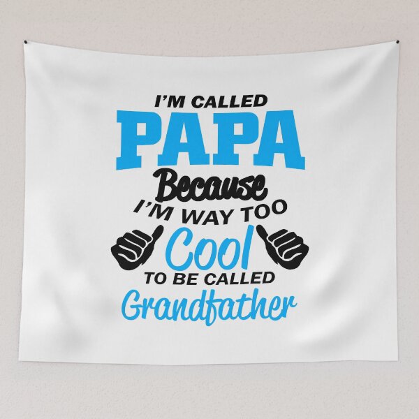 Item preview, I'm Called Papa Because I'm way too cool to be called Grandfather - Thanksgiving, Christmas and Birthday Gifts designed and sold by ASClothDesign.
