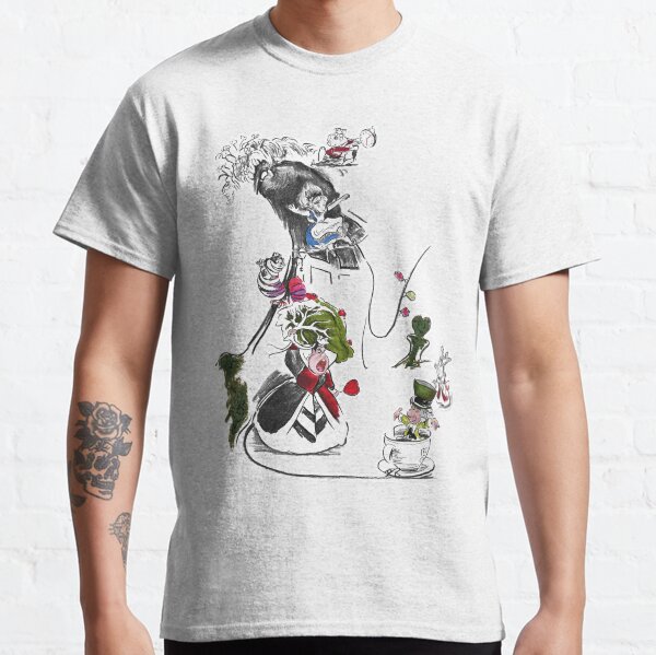 Story Lines - Alice in Wonderland Characters Classic T-Shirt