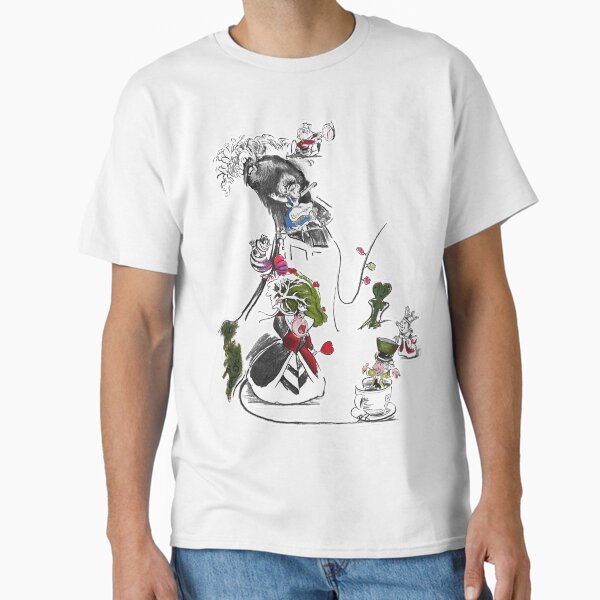 Story Lines - Alice in Wonderland Characters Classic T-Shirt