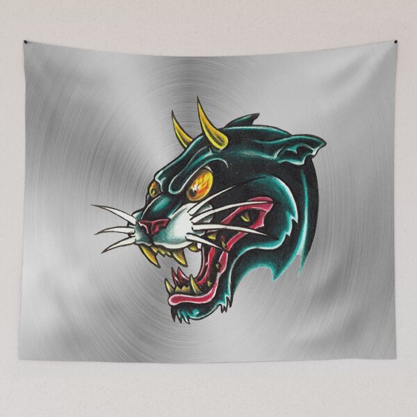 Item preview, fwc 0313 tatoo  Alien black Panther designed and sold by fred chiea.
