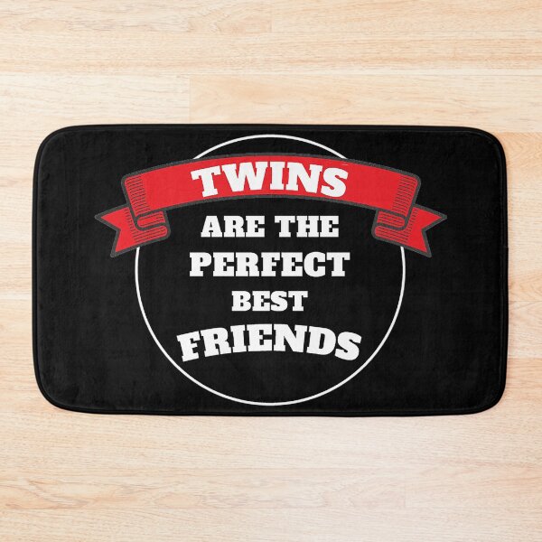 Item preview, Twins Are The Perfect Best Friends Shirt - Twin Boys - Twin Girls - Twin Friends designed and sold by happygiftideas.