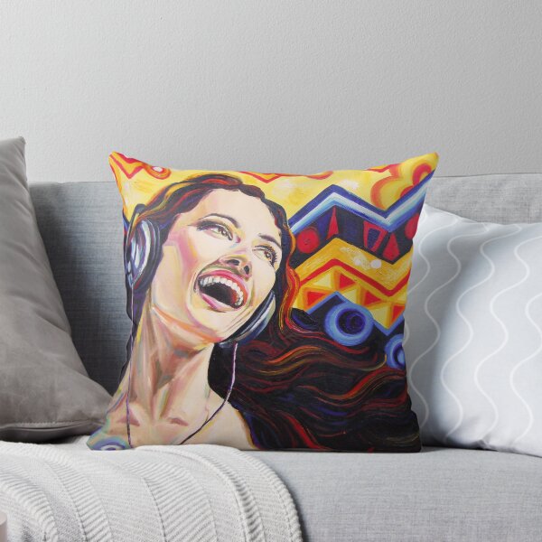 Item preview, Girl listening music designed and sold by Oksana Bashchak.