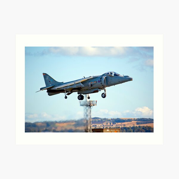Harrier Jump Jet Art Print