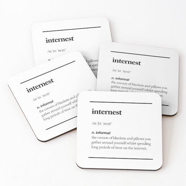 Item preview, Internest designed and sold by MotivatedType.