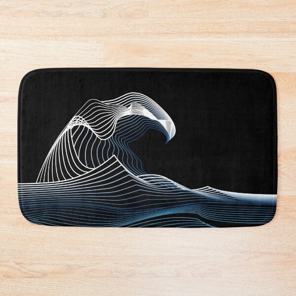 Item preview, Dramabite The Minimal Wave off Kanagawa designed and sold by dramabite.