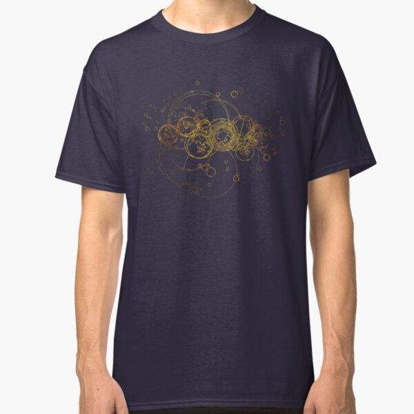 Time Lord Writing (blue) Classic T-Shirt