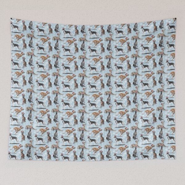 Item preview, The Christmas Whippet designed and sold by Elspeth Rose Design.