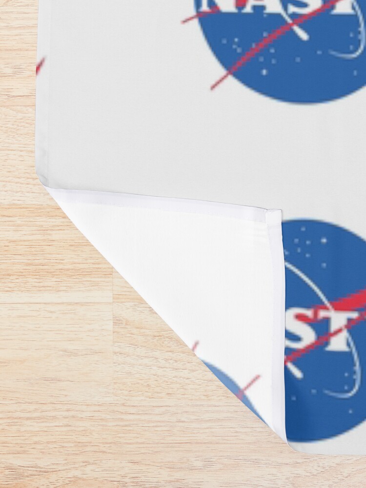 "Nasty Nasa" Shower Curtain for Sale by RasterJunkie Redbubble