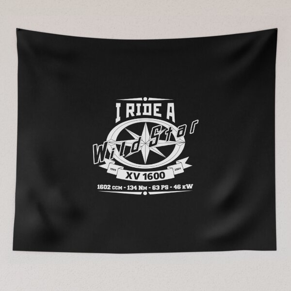 Item preview, I Ride A Wild Star XV 1600, XV1600 designed and sold by KlaraBubble.