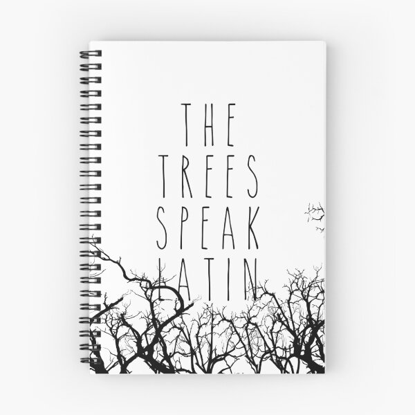 Item preview, The trees speak latin designed and sold by brainsandbooks.