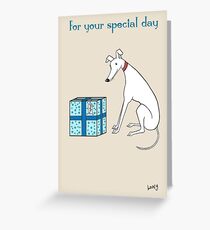 The Hound's Special Day Greeting Card