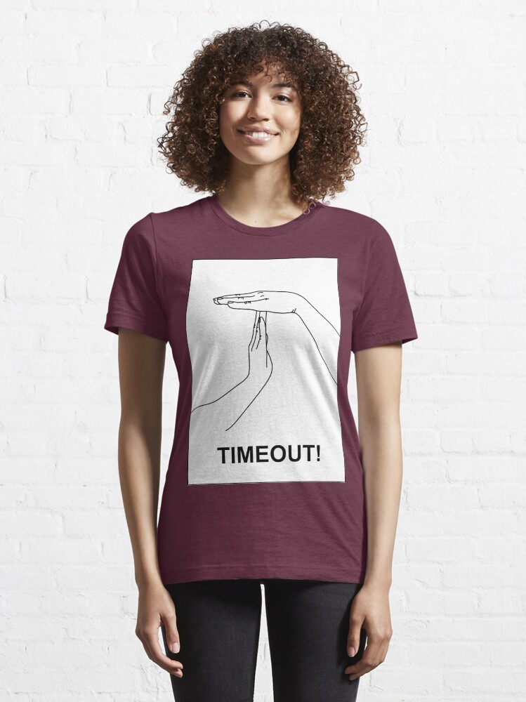 "Timeout" Tshirt for Sale by an1987 Redbubble time out tshirts