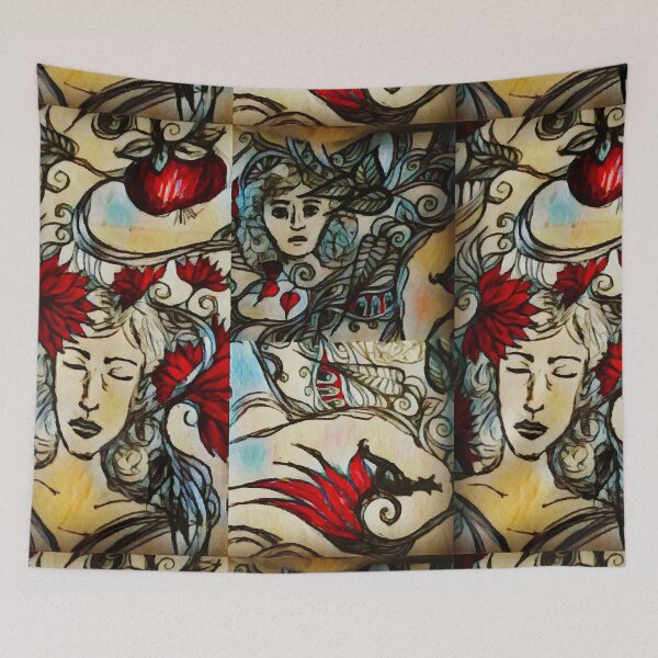 Item preview, Paradise Garden designed and sold by tuile.