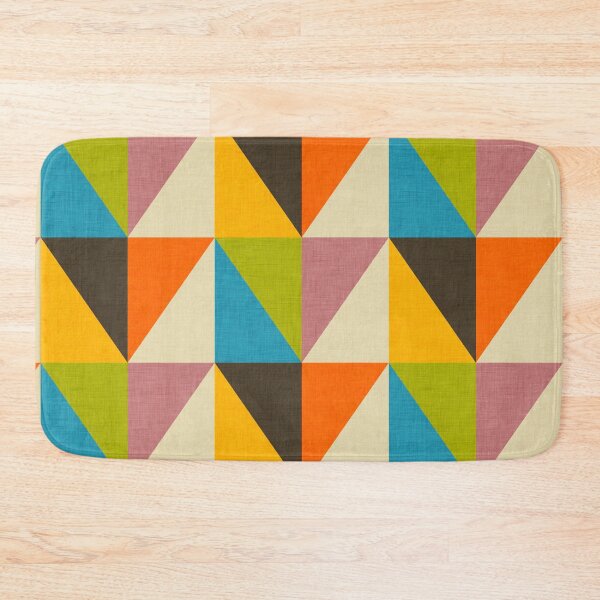 Item preview, Retro Color Block Chevron Color Fun designed and sold by susycosta.