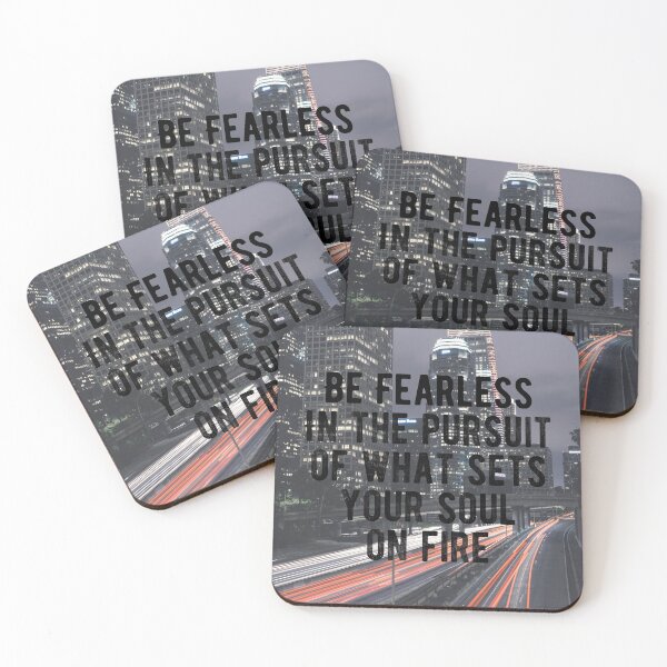 Item preview, Motivational - Be Fearless Quote designed and sold by MotivationFlow.