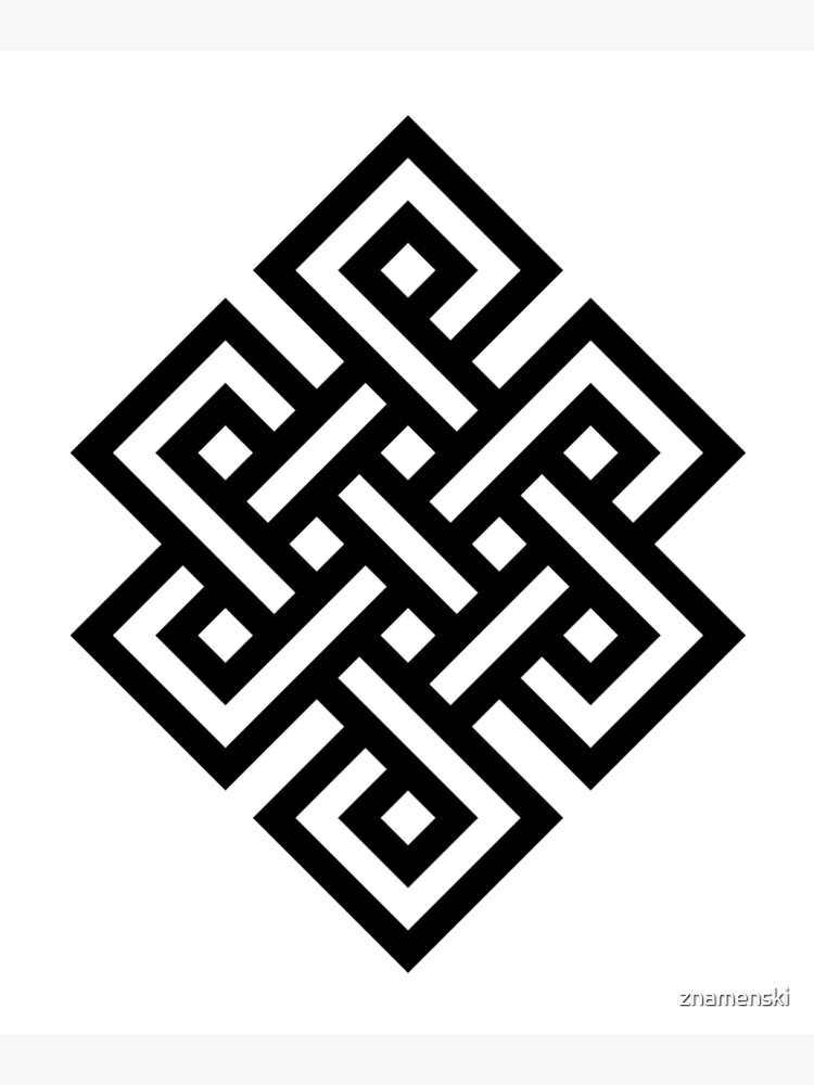 #Endless #Knot #Eternity #Buddhism Overhand Knot by znamenski