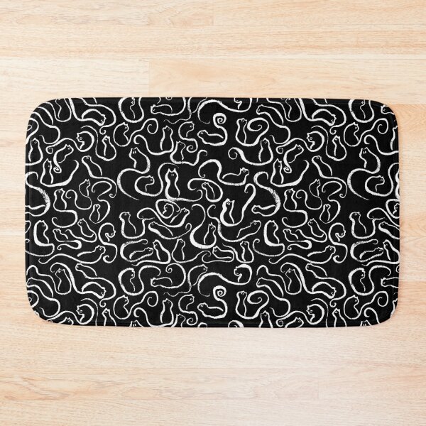 Item preview, Cat Pattern In White designed and sold by Peter Hertzberg.