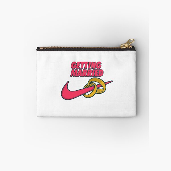 Item preview, Getting Married Nike bacherlette T-Shirt Stickers 09630 designed and sold by HustleChicken.
