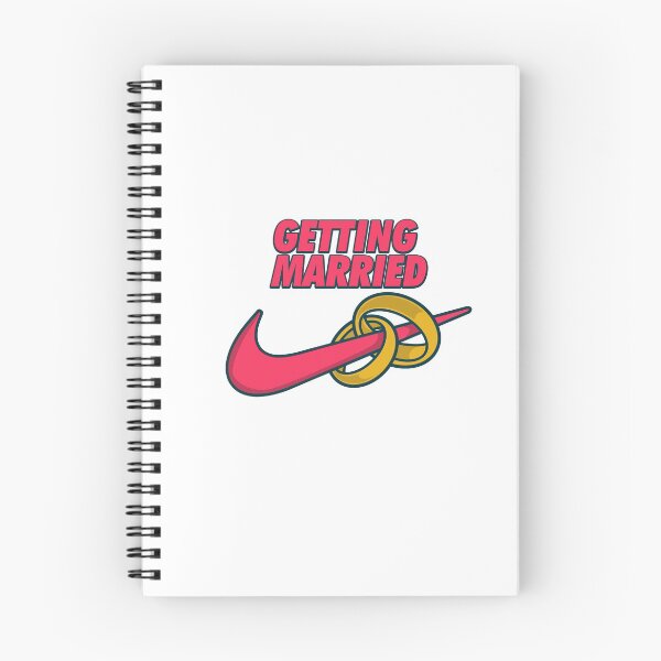 Item preview, Getting Married Nike bacherlette T-Shirt Stickers 09630 designed and sold by HustleChicken.