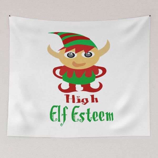 Item preview, High Elf Esteem - Funny Christmas designed and sold by MclaughlinGifts.