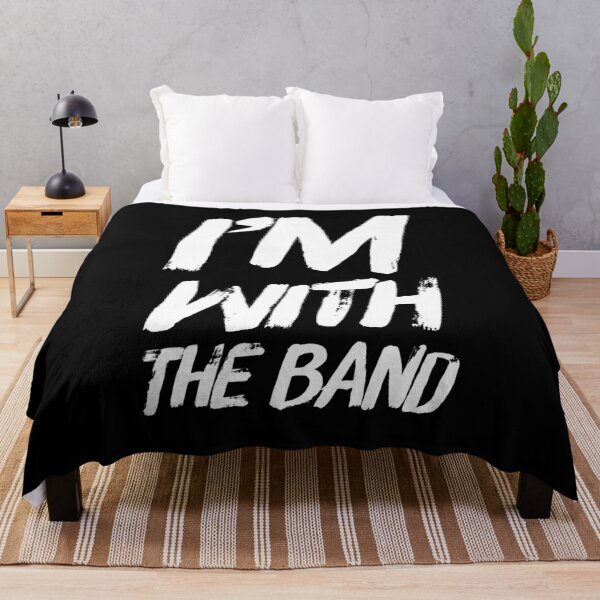 Item preview, I'm With The Band Funny Groupie Band Lover designed and sold by BiagioDeFranco.
