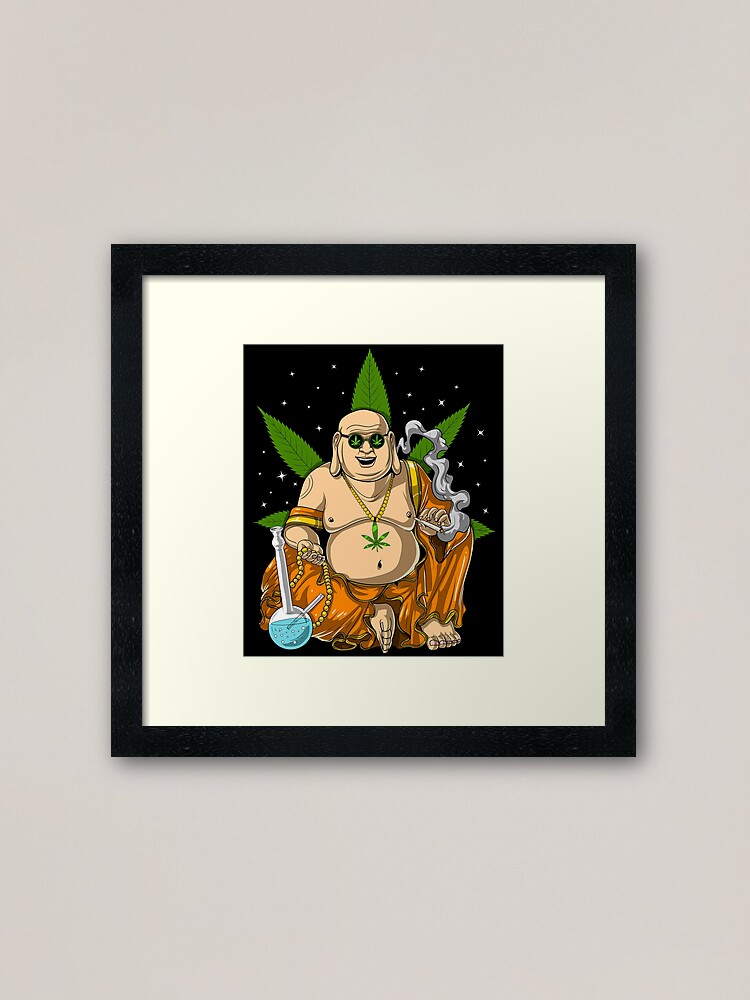 Buddha Stoner Art Print