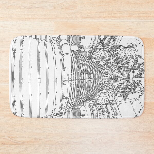 Item preview, Apollo Rocket Engine Boosters designed and sold by m-lapino.
