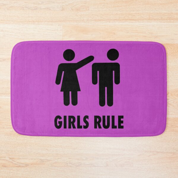 Item preview, Funny Girls Rule Feminist designed and sold by SwagHut.