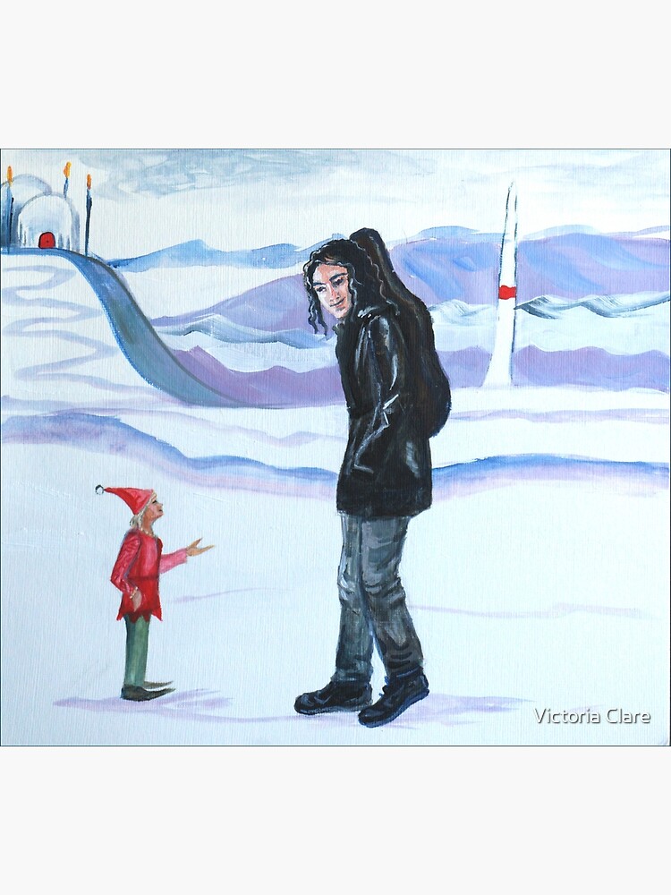 Modern-day Maglor at the North Pole by artofcycas