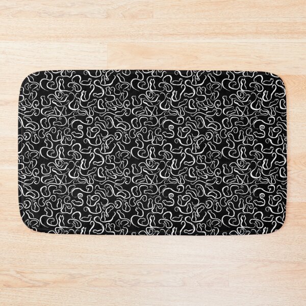 Item preview, Tiny Cat Pattern In White designed and sold by Peter Hertzberg.