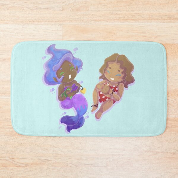 Item preview, Surfer and Mermaid designed and sold by MynnuB.