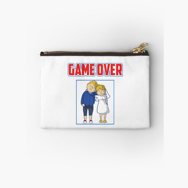 Artikelvorschau, game over bacherlette T-Shirt Stickers 09630 entworfen und verkauft von HustleChicken.