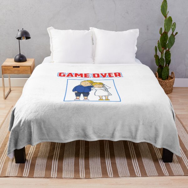 Item preview, game over bacherlette T-Shirt Stickers 09630 designed and sold by HustleChicken.