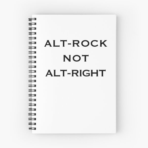 Item preview, Alt-Rock Not Alt-Right (black text) designed and sold by MainsleyDesign.