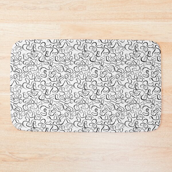 Item preview, Tiny Cat Pattern In Ink designed and sold by Peter Hertzberg.