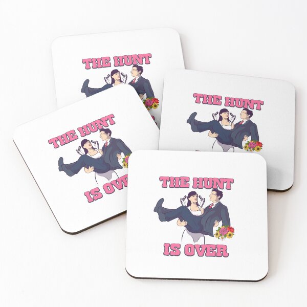 Item preview, the hunt is over now bacherlette T-Shirt Stickers 09630 designed and sold by HustleChicken.
