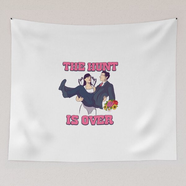 Item preview, the hunt is over now bacherlette T-Shirt Stickers 09630 designed and sold by HustleChicken.