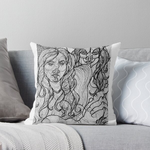 Item preview, untitled drawing-technical pen, brush marker on 29.7 x 21cm paper designed and sold by crowleyronan123.